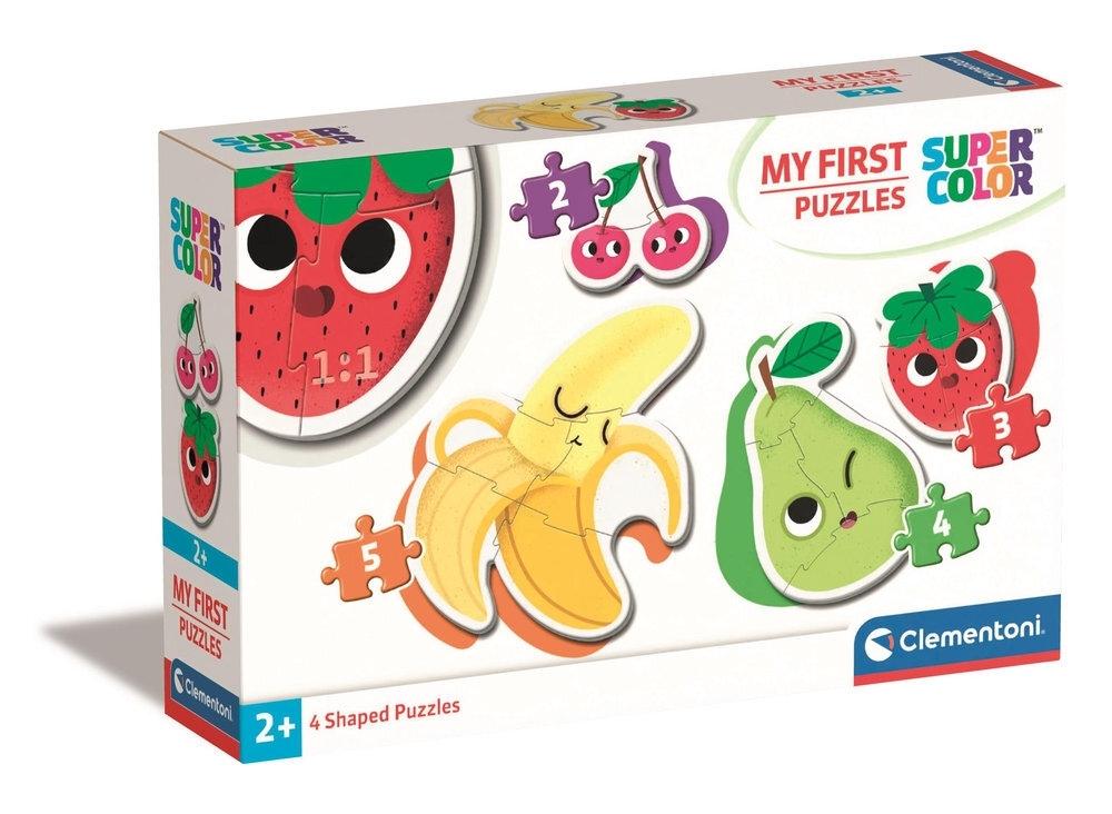 Mi primer puzzle progresivo Fruta y verdura 20815 Clementoni