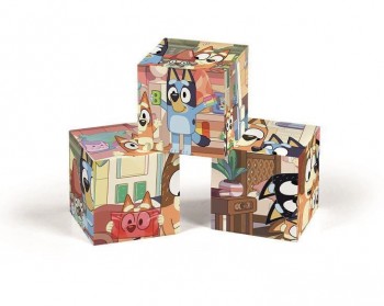 Juego de 6 cubos Bluey 40662 Clementoni