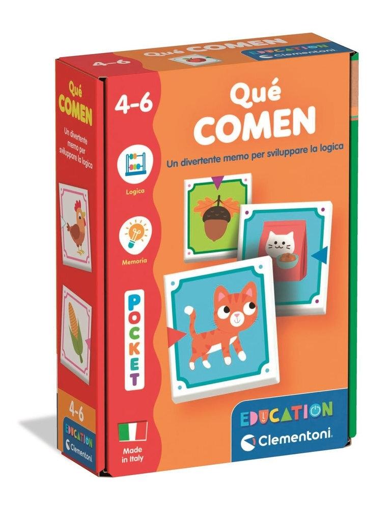 Pocket Qué Comemos 55638 Clementoni