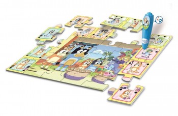 Puzzle con boligrafo interactivo Bluey 16689 Clementoni