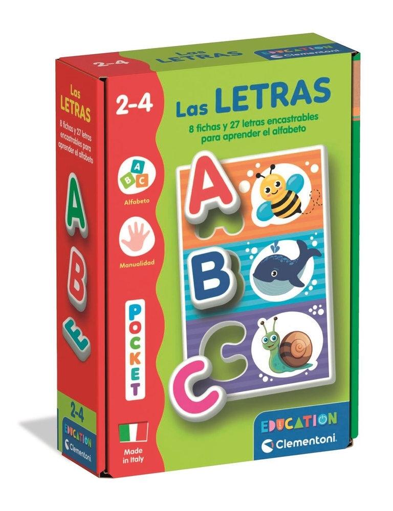Pocket Aprendo las letras 55644 Clementoni