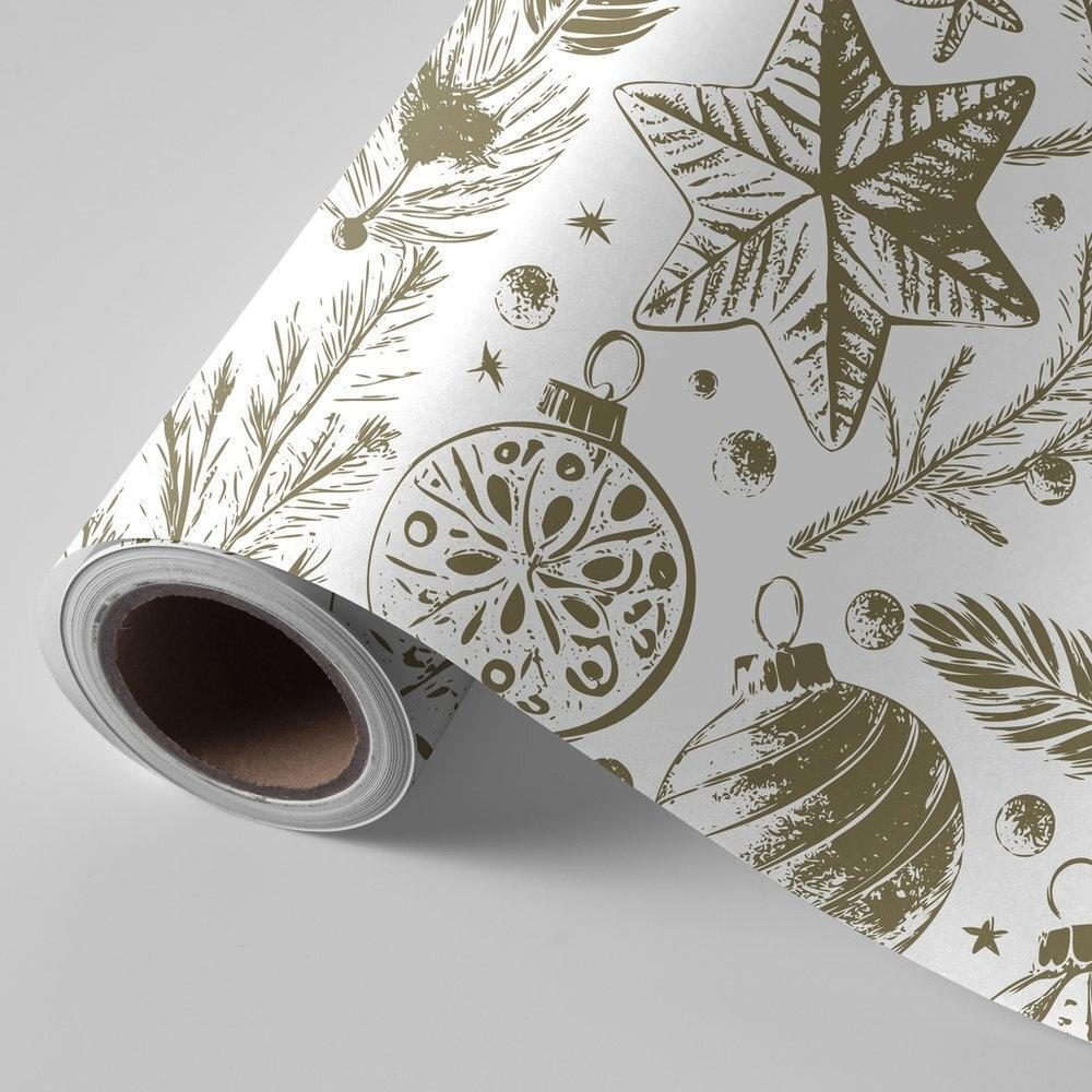 Bobina fantasia litos 62cm 3150244X Pryse 4kg Navidad Adornos blanco
