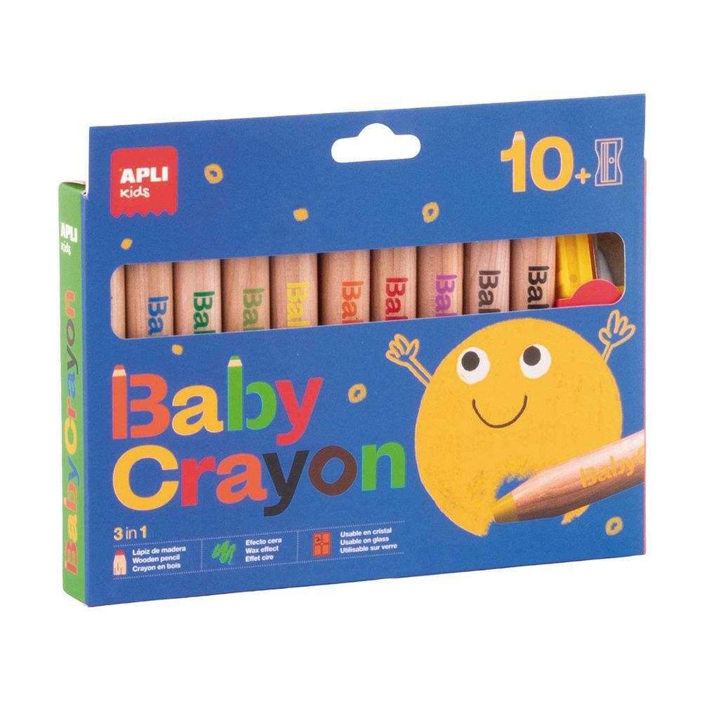 Lápices Apli Baby C/10 20636