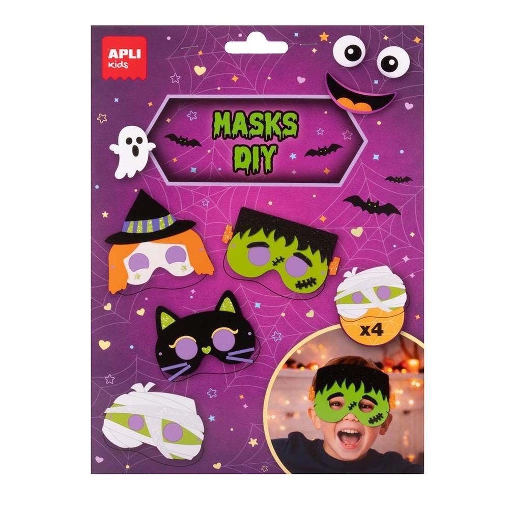 MÁSCARAS HALLOWEEN DIY 4U 20779 APLI