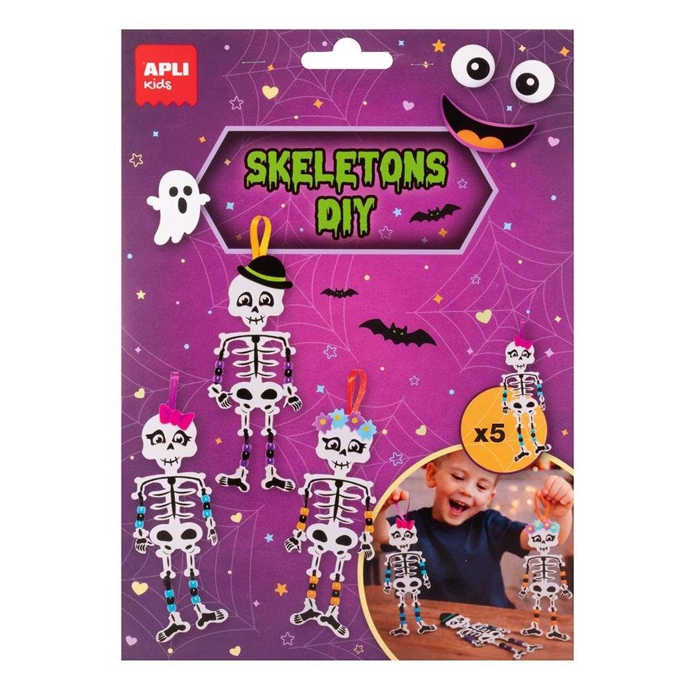 CRAFT KIT HALLOWEEN ESQUELETOS 20790 APLI