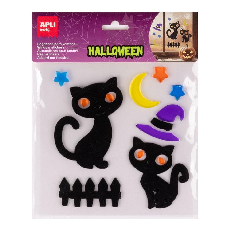 B. PEGATINAS GEL HALLOWEEN GATOS 20771 APLI