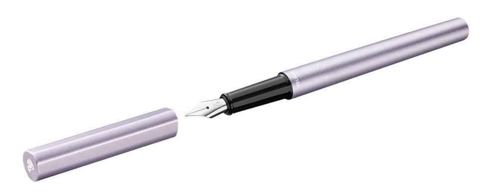 Pluma Pelikan INEO Lavanda 300001268 caja metal