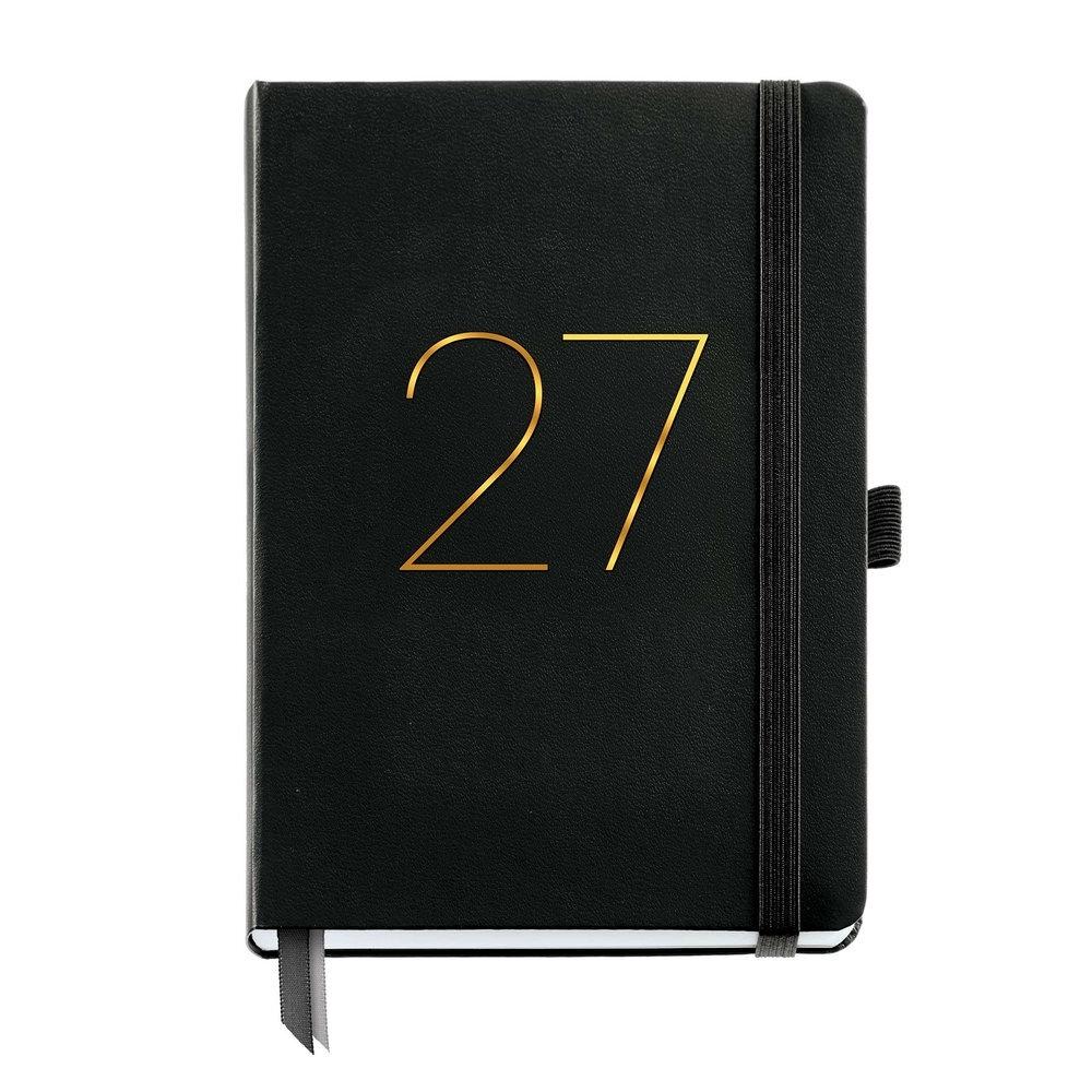 Agenda Miquelrius Anual 2027 155x213 Semana vista Plus Chester Rigido Negro MR25233
