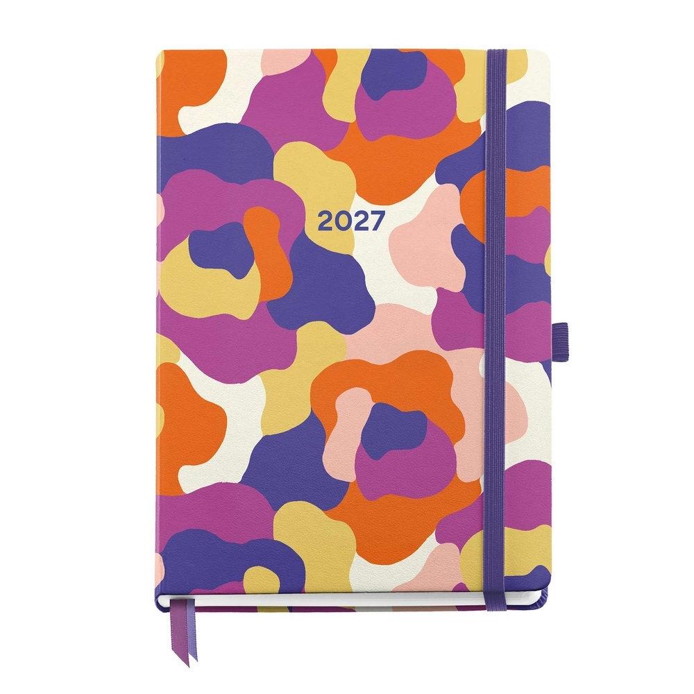 Agenda Miquelrius Anual 2027 155x213 Semana vista Plus Camuflaje MR25241
