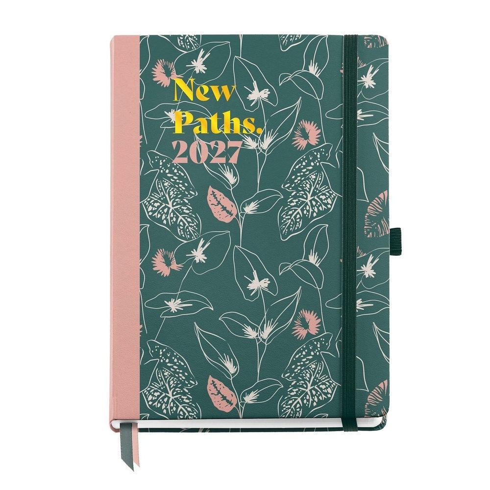 Agenda Miquelrius Anual 2027 155x213 Dia Pagina Plus Greeen Line MR25256