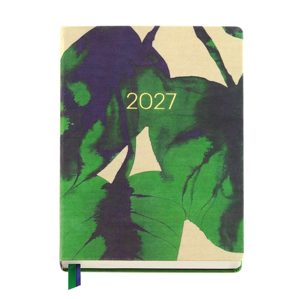 Agenda Miquelrius Anual 2027 145x195 Semana vista Journal Acuarela Night Flora MR25295