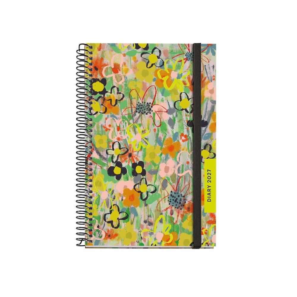 Agenda Miquelrius Anual 2027 117x182 Dia pagina Activa Espiral Silvestre MR38563