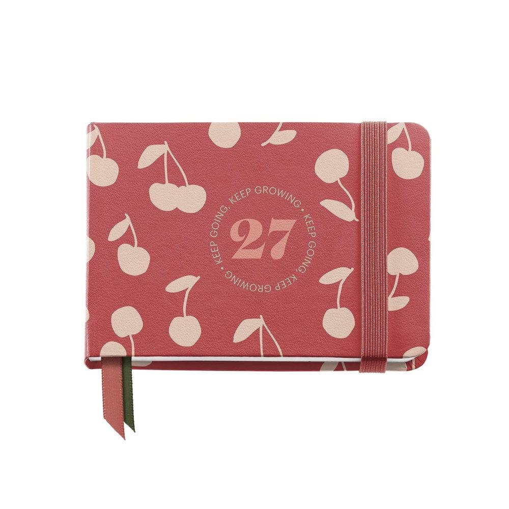 Agenda Miquelrius Anual 2027 105x74 Semana vista Pocket Cherries MR32051