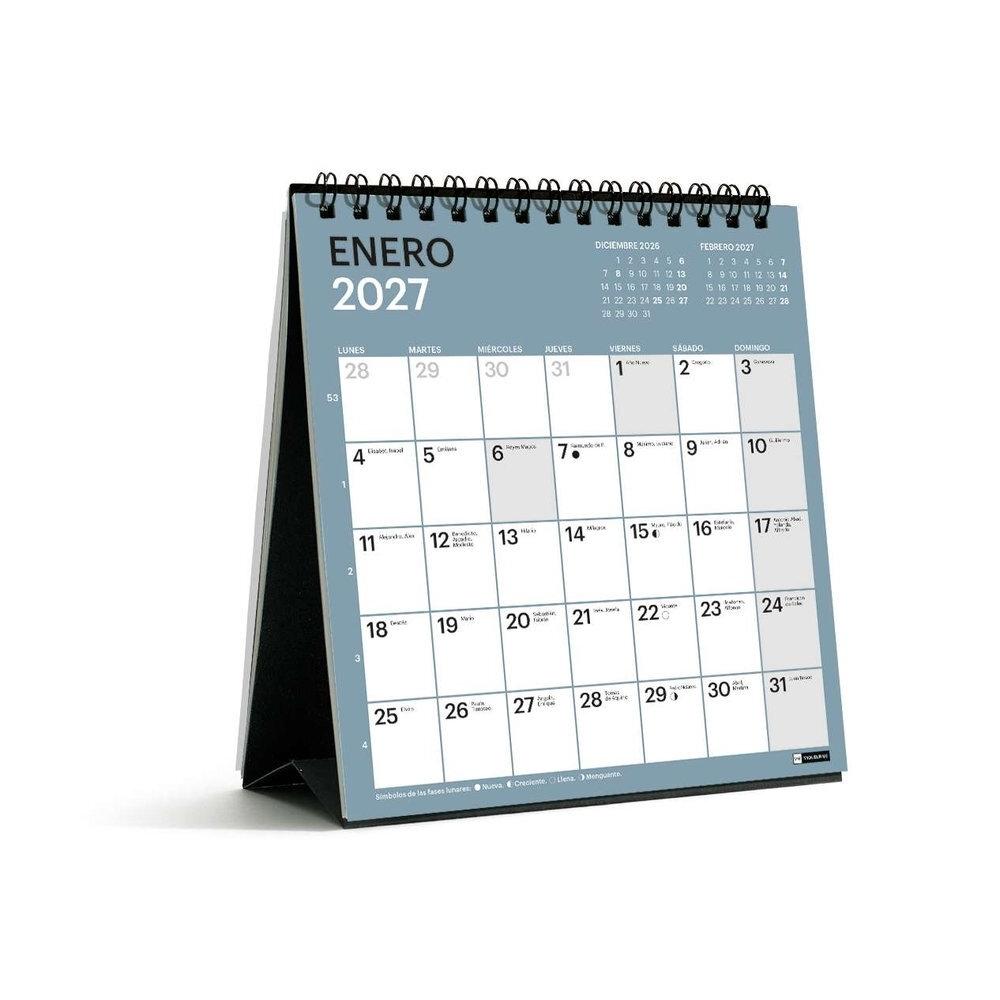 Calendario anual Miquelrius 2027 MR28419 Mesa para escribir 140x150 Chromat