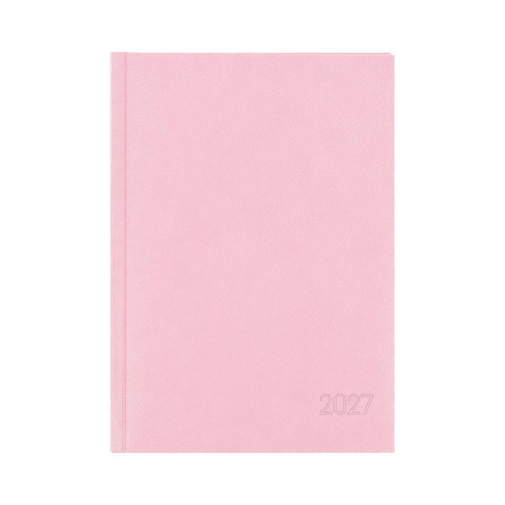Agenda anual 2027 Oxford A5 Modern Dia pagina Rosa pastel 400214886