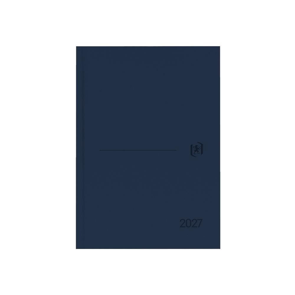 Agenda anual 2027 Oxford A5 Minimal Dia pagina Azul 400214791
