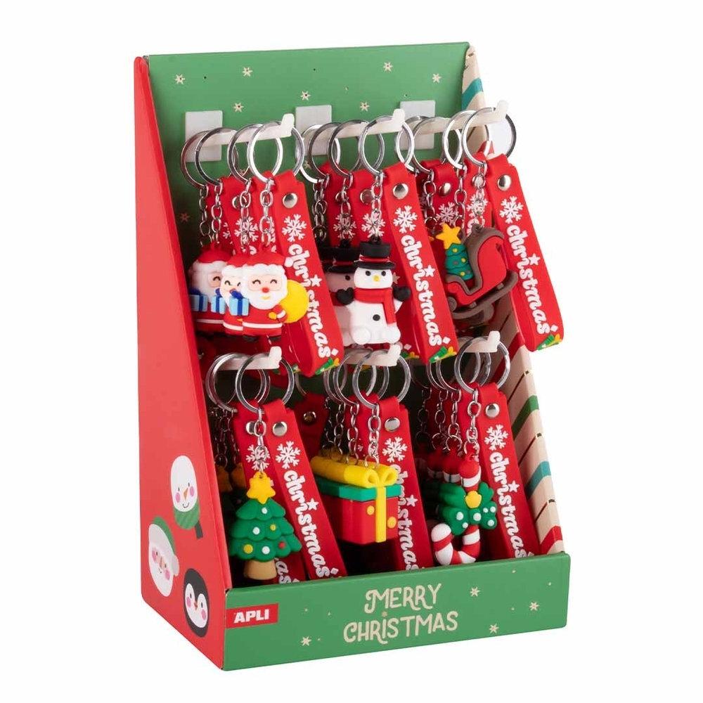 Expositor Llaveros Navidad 24 unidades 20737 Apli