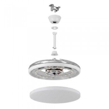 Ventilador techo con luz Yatek 59w blanco EL01000