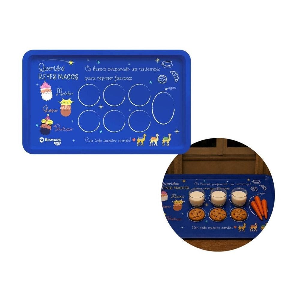 BANDEJA METALICA REYES MAGOS 334408 BISMARK