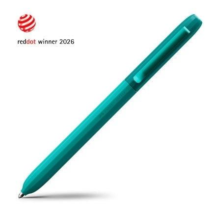 Boligrafo Faber Castell AVORI XB turquesa DEEP CONFIDENCE 140667