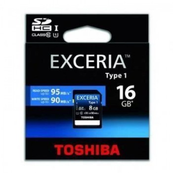 Tarjeta SDHC Toshiba Exceria Type 1 90Mb 16GB