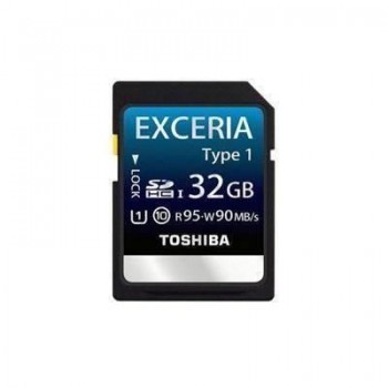 Tarjeta SDHC Toshiba Exceria Type 1 90Mb 32GB