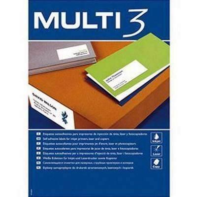 Paq.1200 etiquetas Multi3 105x48mm 04711