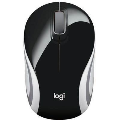 Ratón Logitech M187 inalámbrico óptico negro