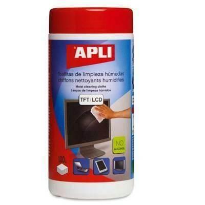 APLI 11302 TOALLITA LIMPIA PANTALLA 100UND.