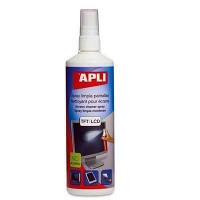 APLI 11324 SPRAY LIMPIA PANTALLAS 250ML.