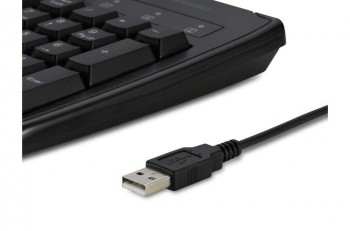 Teclado con cable lavable Kensington Pro Fit negro K64407ES