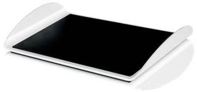 Reposapiés Leitz WOW negro/blanco 65030095