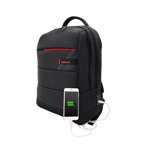 Mochila Bestlife CPlus Color' negro BB-3335R1-BK-15,6'