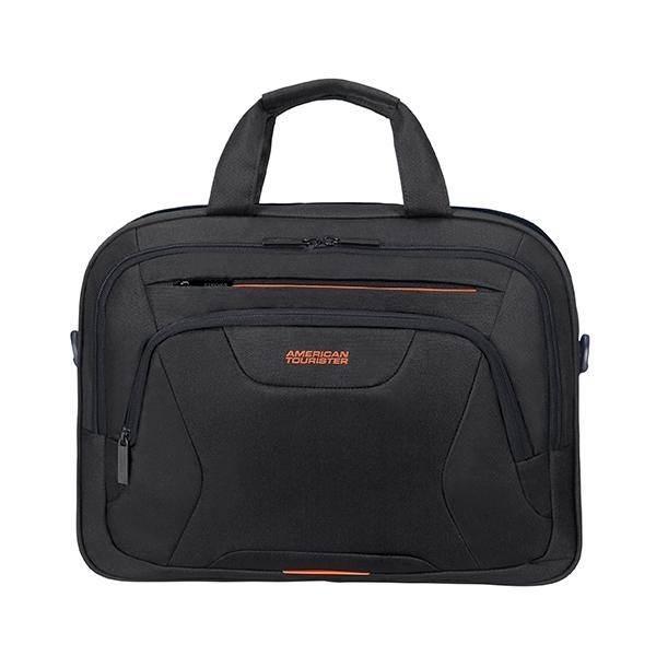Maletín Samsonite American Tourister AT Work 15,6'' - Color negro-naranja