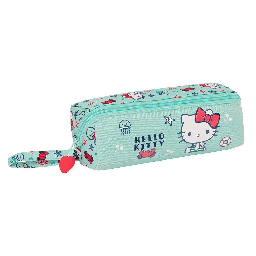 "PORTATODO CUADRADO GRANDE HELLO KITTY ""SEA LOVERS"" 812416050 SAFTA"