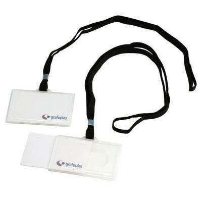 Portacarnet Grafoplas IDENT+Cordon C/50 9073 60X90