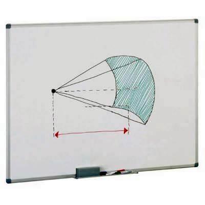 Pizarra Blanca Marco de alumino 122x244 11M-6