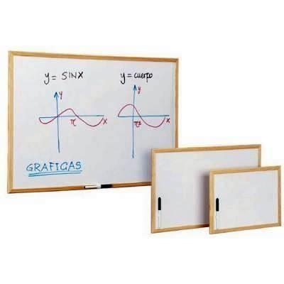 Pizarra Blanca Madera 60x90 Economica 502-3