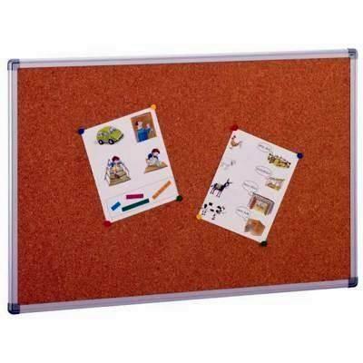 Pizarra Corcho 100x150 601-4 Marco de aluminio