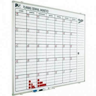 Planning magnético mensual 90X120cm