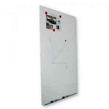 Pizarra blanca lacada magnética Skin White Board 75x115cm