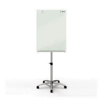 Pizarra de caballete Nobo Diamond Glass móvil