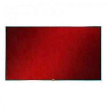 Tablero panorámico Nobo de fieltro 55 rojo brillante