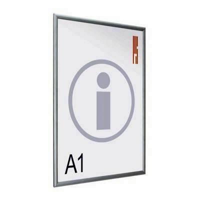 Portapóster marco abatible Planning Sisplamo inglete mural póster 53x73cm