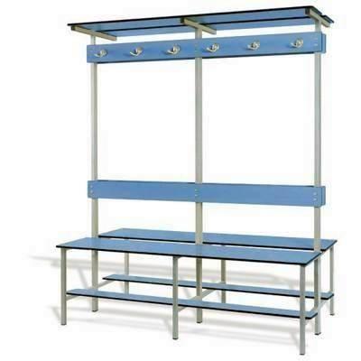 Banco De Vestuario Soble Fenolico BVD.FEN.100 Acero Pintado 100x178x74cm