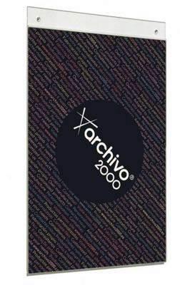 Expositor mural con taladros Archivo 2000 ultra transparente  A4 vertical 10704 CS TP