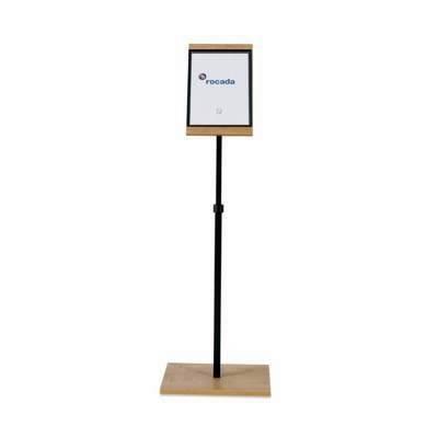 Display regulable Rocada A4 blanco serie natural NAT0705