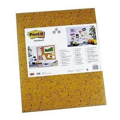 Panel autoadhesivo corcho Post-it sin marco 46x58cm