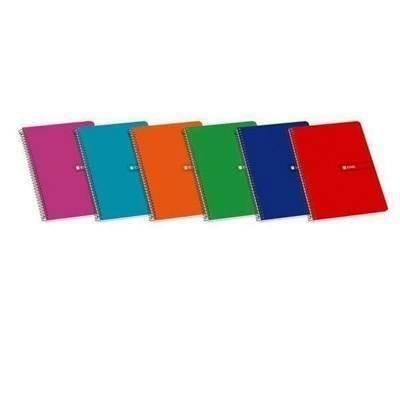 Bloc espiral Enri tapa blanda