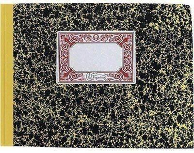Cuaderno cartone Miquelrius 4º 100 hojas cuentas corrientes apaisado 3086